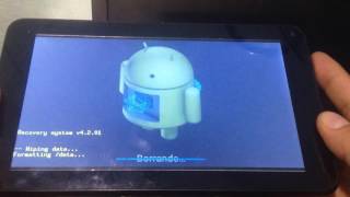 HARD RESET TABLET SIN BOTONES DE VOLUMEN [upl. by Baelbeer]