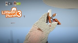 LittleBIGPlanet 3  ANGRY WHALE ENCOUNTER Playstation 4 [upl. by Naruq553]