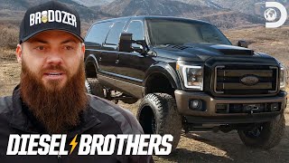 Giving Away a Rare Ford Excursion  Diesel Brothers [upl. by Ladnyk]