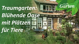 Inspiration für naturnahe Gärtner Ein romantisch blühender Traumgarten  MDR Garten [upl. by Yeltsew]