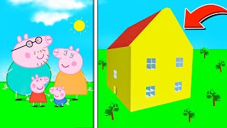 ROBLOX PIGGY PEPPA PIG HOUSE MAP Piggy Build Mode [upl. by Ilise]