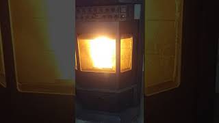 Pellet stove from comfortbilt 50000 BTUs [upl. by Rihat]