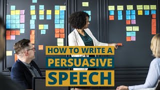 How To Write A Persuasive Speech [upl. by Sallee]