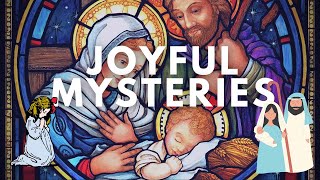 🕊 Joyful Mysteries  Mondays amp Saturdays  Rosary with Scripture [upl. by Rawdan171]