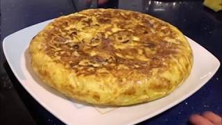 TORTILLA ESPAÑOLA  SPANISCHES OMELETT [upl. by Olethea]