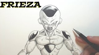 How To Draw FRIEZA  Dragonball Tutorial [upl. by Crista]