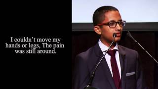 Poetry In Voice 2013 champion Khalil Mair recites at Griffin Poetry Prize awards ceremony [upl. by Stilu169]