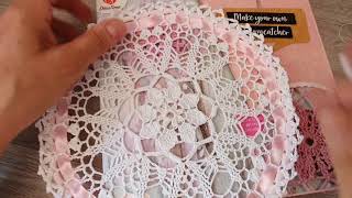 Crochet tuto scrap Napperonattrape rêves😊 [upl. by Proctor115]