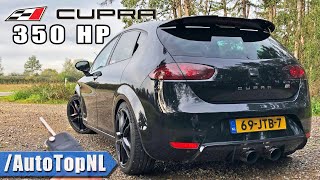 350HP Seat Leon Cupra MK2 REVIEW on AUTOBAHN NO SPEED LIMIT by AutoTopNL [upl. by Sew]