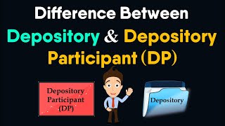 What is Depository and Depository Participant DP  Difference Explained in Hindi [upl. by Aruon414]