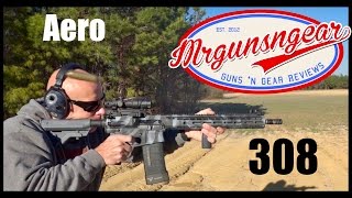 Aero Precision M5E1 AR10 308 Rifle Review HD [upl. by Redmer962]