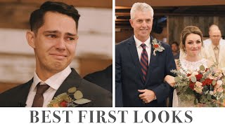 Emotional Groom Reactions These First Looks Will Make You CRY [upl. by Mcripley679]