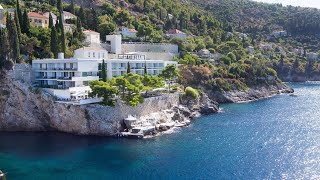 VILLA DUBROVNIK best luxury hotel in Dubrovnik Croatia  full tour [upl. by Sculley]