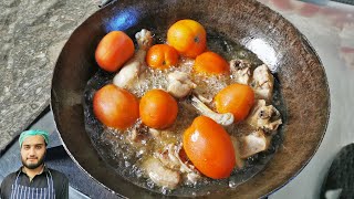 Charsi Chicken Karahi  Delicacy of Peshawar [upl. by Eocsor]