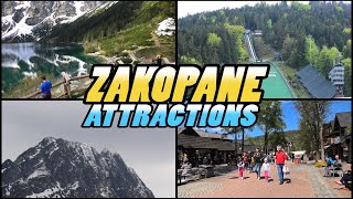 ZAKOPANE ATTRACTIONS  Zakopane Atrakcje Turystyczne  Poland 4k [upl. by Donoho]