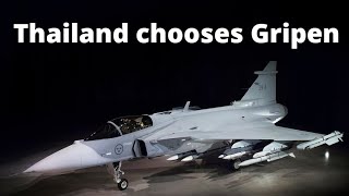 Thailand Chooses Swedish Gripen Fighter Jet [upl. by Heger64]