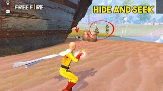 Ajjubhai Clash Squad HIDE and SEEK Gameplay with Amitbhai Romeo and XMania  Garena Free Fire [upl. by Nylekcaj]