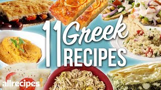 11 Great Greek Recipes  Allrecipes [upl. by Imnubulo]