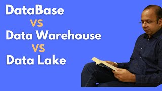 Difference between Database vs Data lake vs Warehouse [upl. by Devaj]