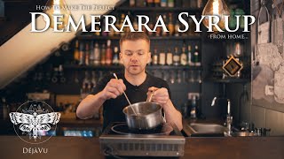 DEMERARA SUGAR SYRUP  Cocktail Making At Home S01E12 [upl. by Nahgam]