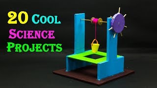 20 Cool Science Projects For School Students [upl. by Dadirac]