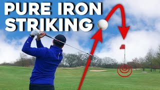 How to hit PERFECT iron shots [upl. by Anirbes]