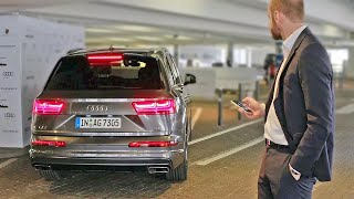 AUDI Q7 Automated Parking Demonstration [upl. by Aneekas]