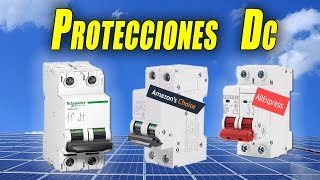 ⚠️PROTECCIONES DC SOLAR FOTOVOLTAICA [upl. by Etnahs]