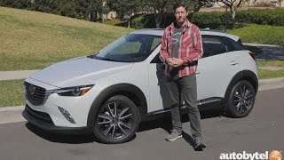 2018 Mazda CX3 Test Drive Video Review [upl. by Arabeila]