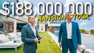 Touring A Massive 188 Million California Mega Mansion  Ryan Serhant Vlog 038 [upl. by Sheppard119]