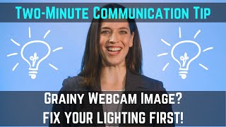 How to Fix Grainy Webcams With Better Lighting [upl. by Adriana]