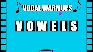 Vocal Warmups  VOWELS [upl. by Chladek]