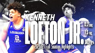 CUSA ROY Kenneth Lofton Jr Is Putting CBB On Notice 👀 📈  202021 LA Tech Highlights  122 PPG [upl. by Thor]