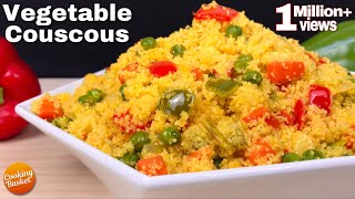 10minutes Vegetable Couscous Recipe  Easy Couscous Recipe Vegetable Couscous How To Cook Couscous [upl. by Yblek]