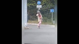 Captain crack sparrow spotted roaming the UK streets uk shorts jacksparrow [upl. by Haveman480]