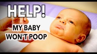 HELP My Newborn Wont Poop  Dr Paul [upl. by Anirrak]