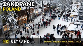 Walking Tour ZAKOPANE  Poland 4K [upl. by Rachel]