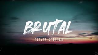 Olivia Rodrigo  brutal Lyrics 1 Hour [upl. by Nol219]