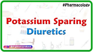 15Potassium Sparing Diuretics  Renal pharmacology [upl. by Kimmel]