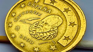 50 cent rare coin 2000 Spain [upl. by Gunar]