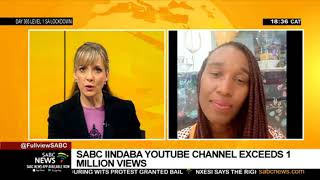 SABC Iindabas YouTube Channel exceeds 1 million views Nontobeko Magala [upl. by Adamek]