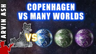 Copenhagen vs Many Worlds Interpretation of Quantum Mechanics  Explained simply [upl. by Letizia]