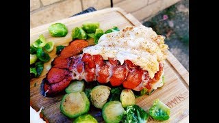 How to cook LOBSTER TAILS  Oven Baked [upl. by Nylla]