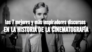 Los 7 Discursos Más Inspiradores De La Historia Cinematográfica [upl. by Tilly966]