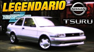 Español tunea un Nissan Tsuru  Need for Speed Underground 2 Mod [upl. by Ttelrats122]