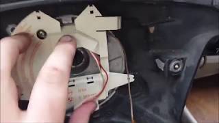 BMW E34 Steering Wheel Removal and Replacement DIY [upl. by Pepe]