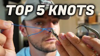 TOP 5 Knots You Should Know Beginners Guide to Fishing [upl. by Brittan]