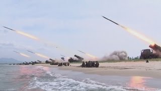 Preparing for war North Korea stages massive military drill [upl. by Euh]