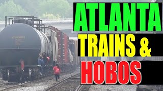 Atlanta Railfanning Part 2  NS amp HOBOS [upl. by Eniamreg470]