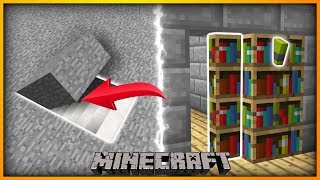 How To Build 5 EASY Secret amp Hidden Doors  Minecraft [upl. by Stier]